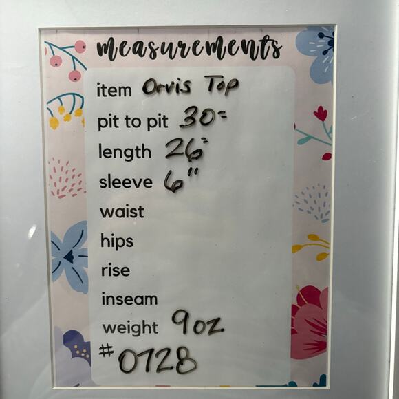 Orvis Short‎ Sleeveless Blouse Women's XL Rayon Crepe V-Neck Button Front Green - Picture 12 of 12